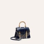 Goyard Saigon Structured Mini Bag Navy Blue